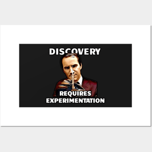 Discovery Requires Experimentation Hydra Whitehall Quote Posters and Art